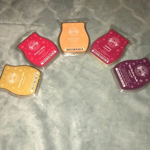 5 Scentsy Bars Autumn/Winter set